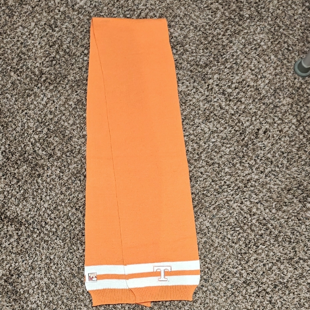 Tennessee Volunteers Scarf 69" Orange And White Unisex